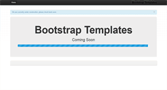Desktop Screenshot of bootstraptemplates.com